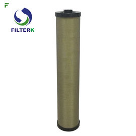 Filterk 1μmの正確さの空気圧縮機のろ過材、圧縮機のための高精度のエア フィルター