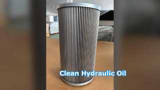 油圧オイルフィルターがシステムを保護します