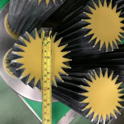 Industrial Grade Galvanized Bottom End Caps Air Filter Cartridge 10 Inches Length for Heavy Duty Applications