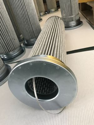産業集じん器のための金属の上/最下のプリーツをつけられたバッグ フィルタ